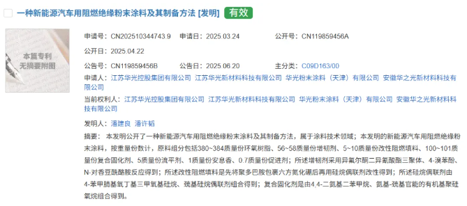當(dāng)環(huán)保涂料遇上新能源剛需：這項專利叩響新能源汽車防護(hù)新賽道！ 中網(wǎng)行業(yè)信息網(wǎng)